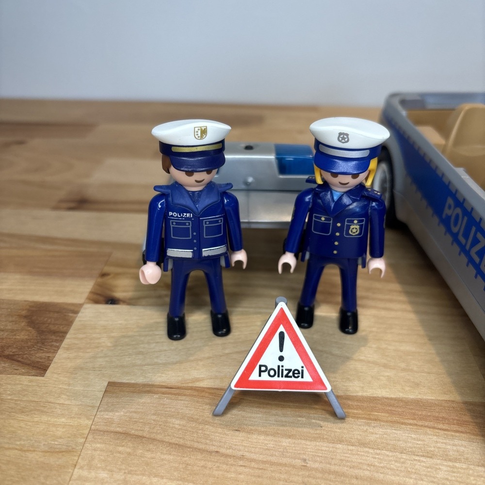 Playmobil 5179 City Action Polizei Auto Police Car Flashing Light Complete Works - Picture 8 of 10